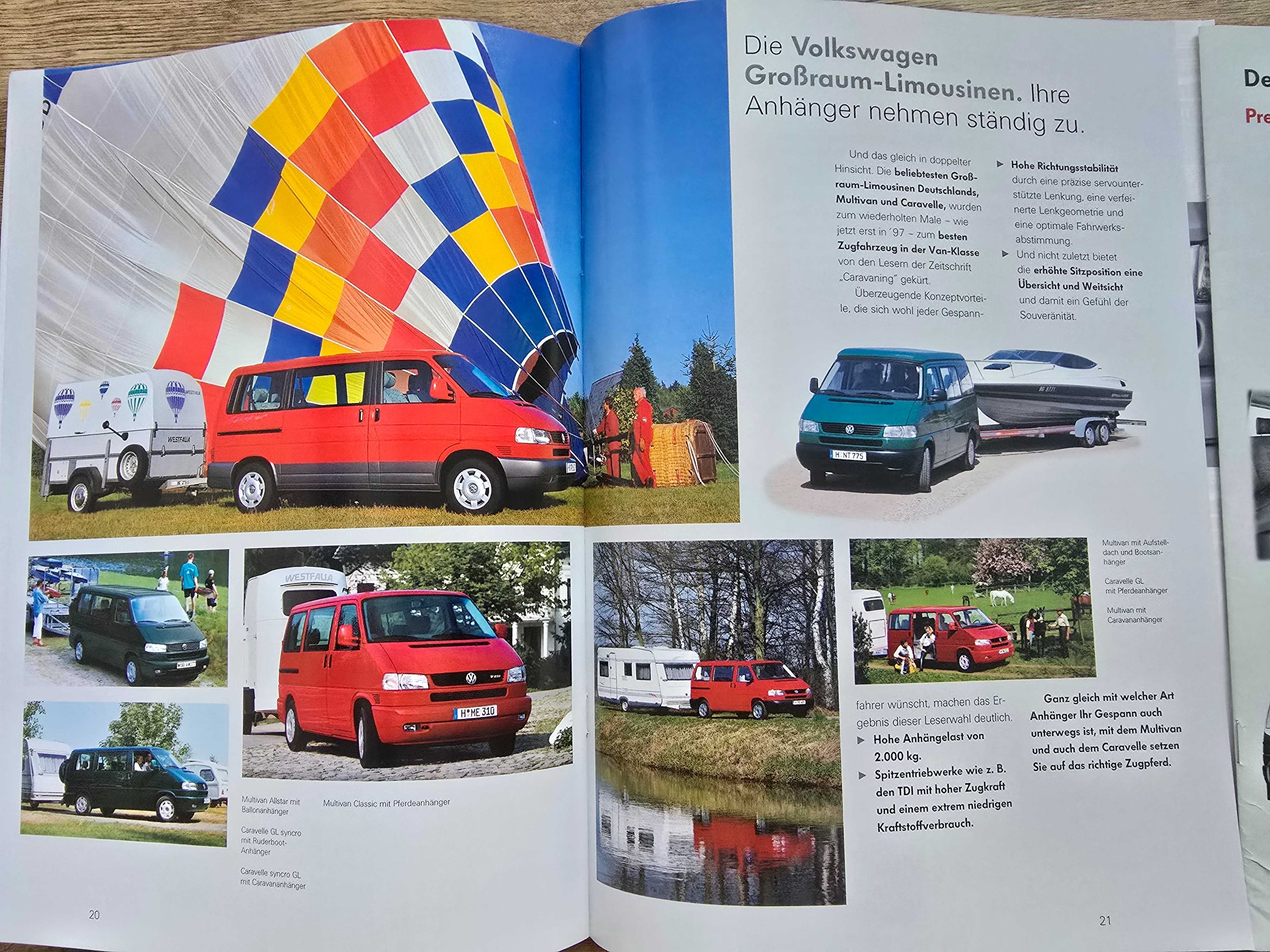 Prospekt VW T4 Multivan