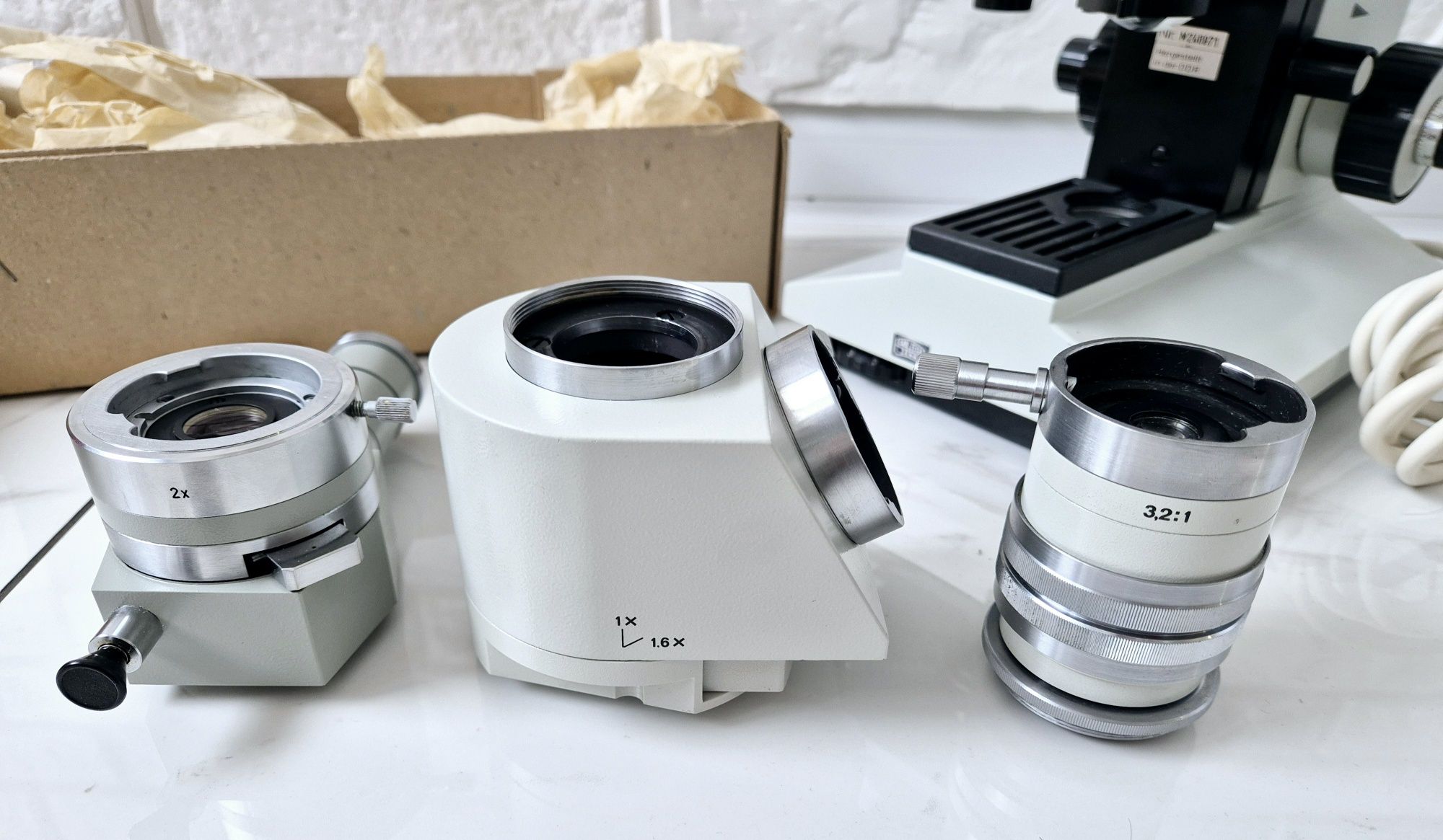 Mikroskop zeiss laboval 4 epi FL trino