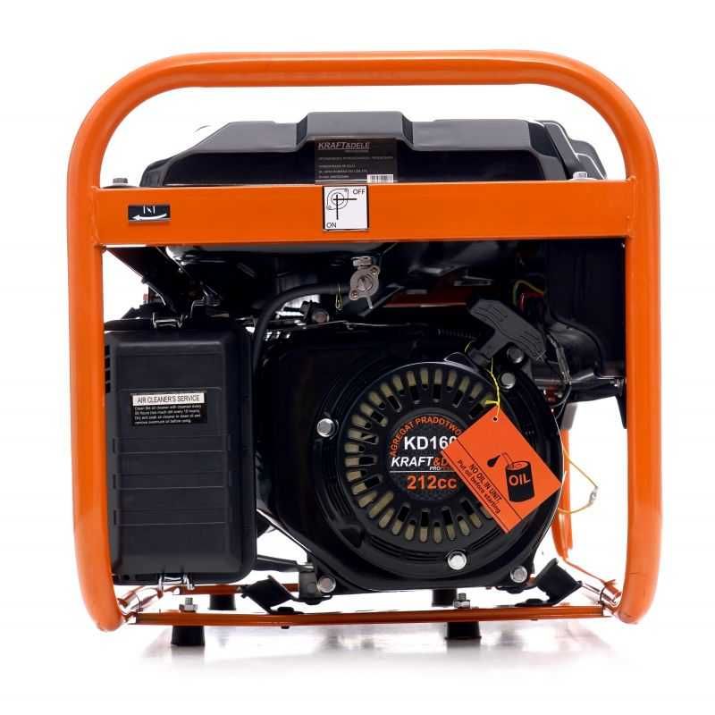 Agregat prądotwórczy generator prądu 7KM 1-fazowy 3500W 12/230V