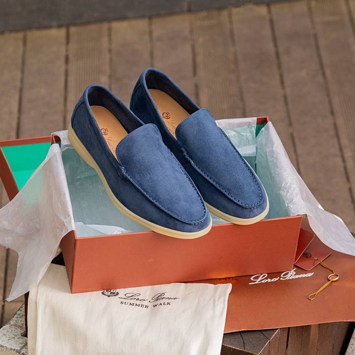 Loro Piana‼️ лоферы мокасины туфли замш лето качество мужские женские