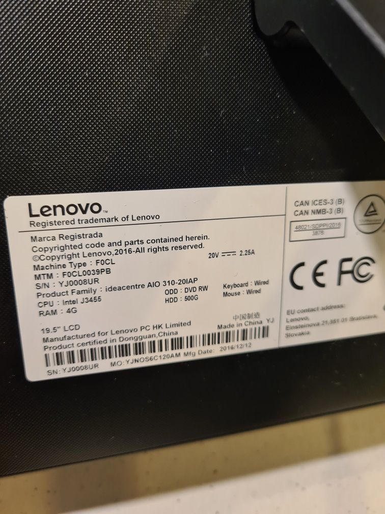 Komputer ,ekran Lenovo
