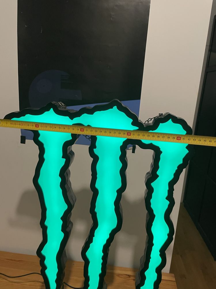 Neon led Monster Energy Drink 65 x 44 kaseton