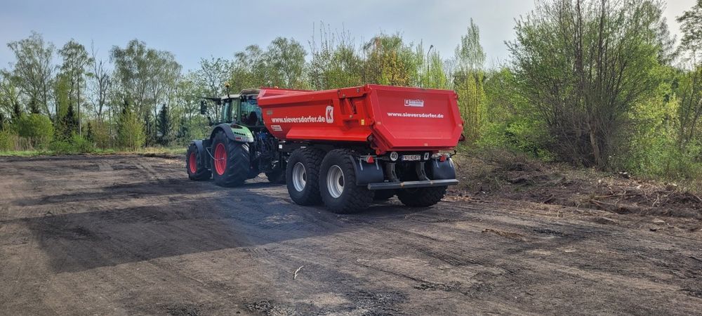 Przyczepa budowlana Kröger Hardox stan  jak nowa