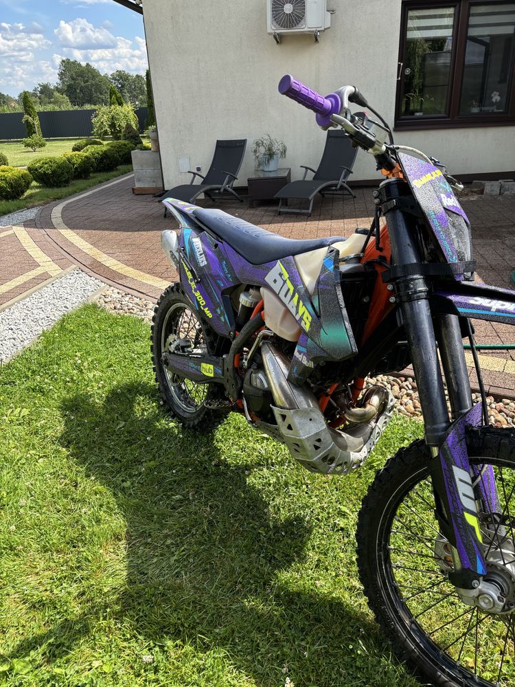 KTM xc 300 18r 36mth na tłoku