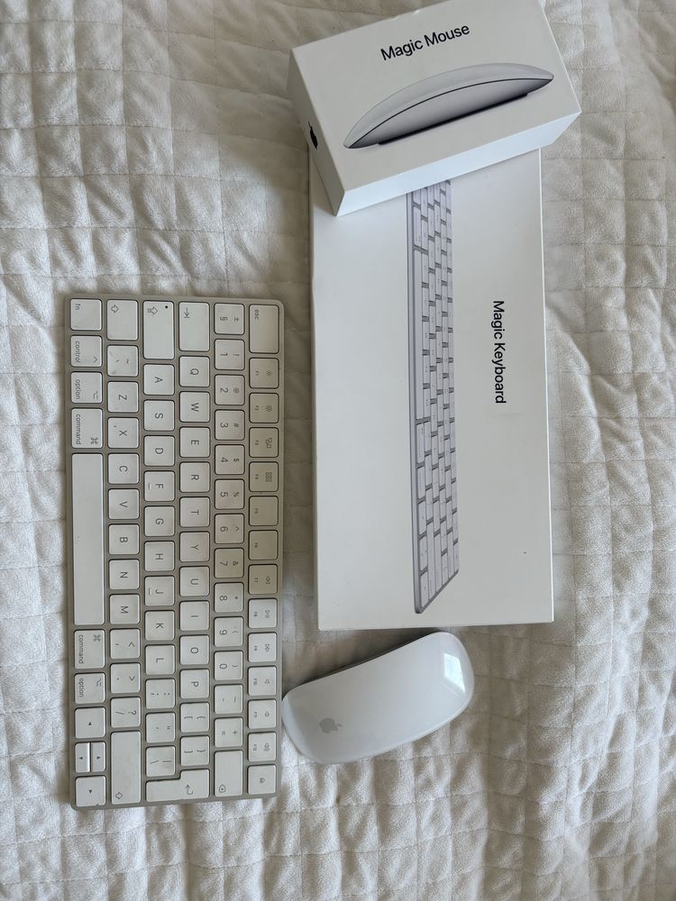 Magic keyboard + magic mouse