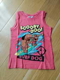 Koszulka na ramiączkach chłopięca rozm 122 Scooby-Doo