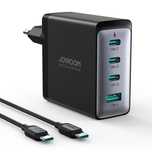 Ładowarka GaN Joyroom 100W 3x USB-C USB-A + kabel USB-C / USB-C 100W