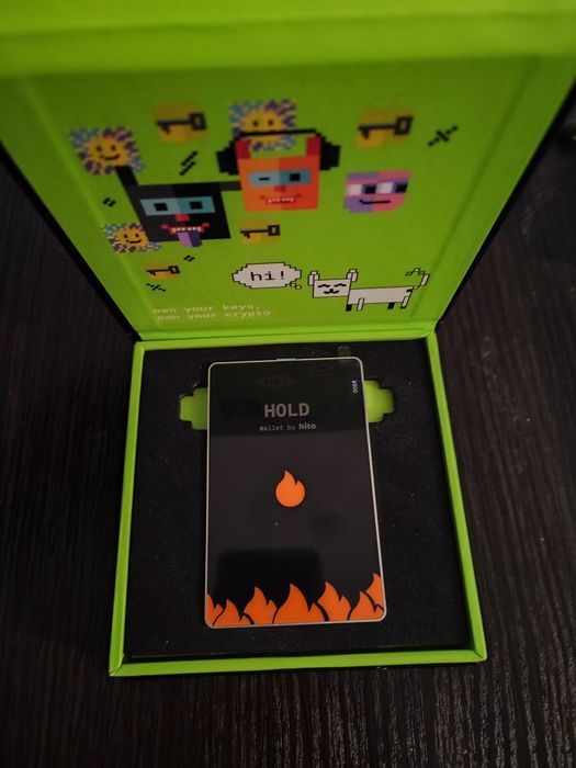Hito wallet апаратний крипогаманец, лімітована версія