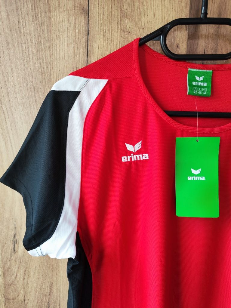 Koszulka sportowa damska Erima, rozmiar 42/XL, nowa z metką, super lek