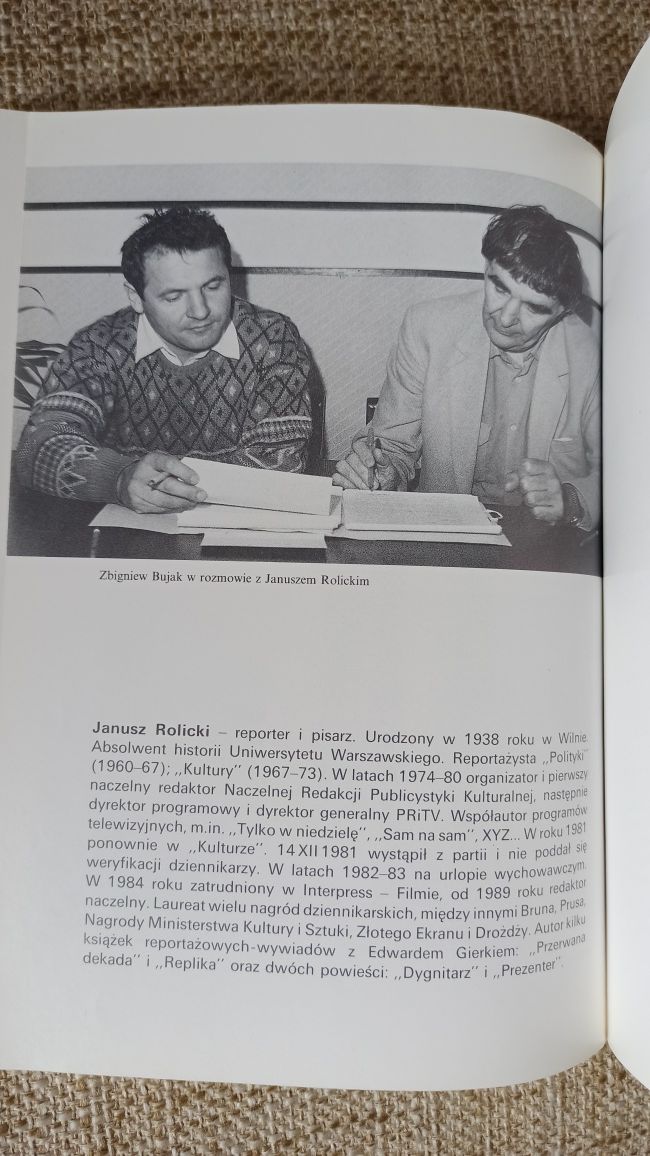 Janusz Rolicki - Zbigniew Bujak przepraszam za Solidarność