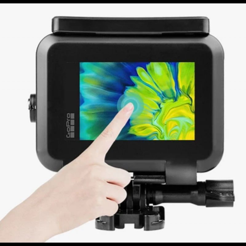 Захисний сенсорний бокс чорний камуфляжний GoPro 13, 12, 11, 10, 9
