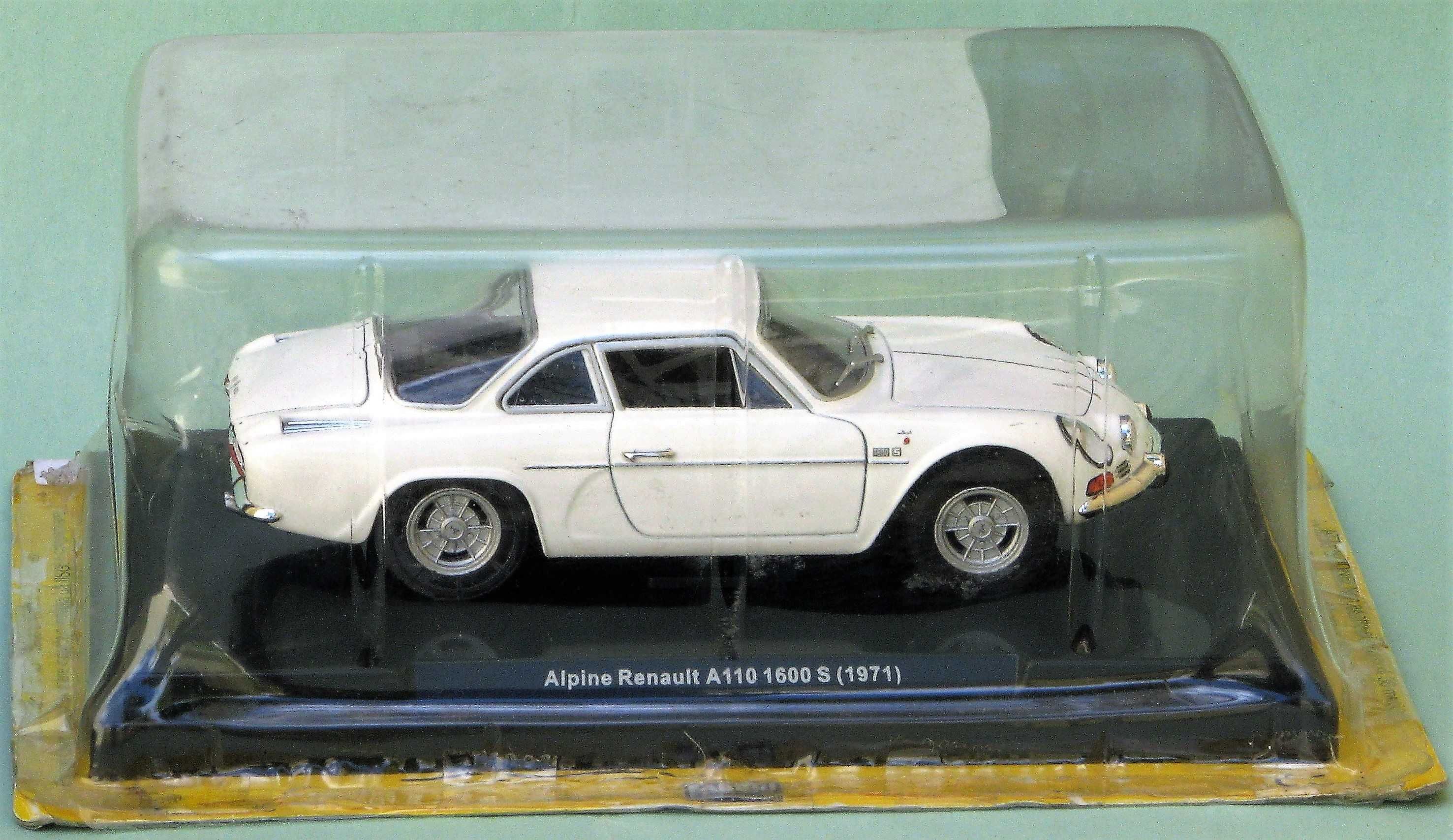 Alpine Renault A110 de 1971 em blister 1/24