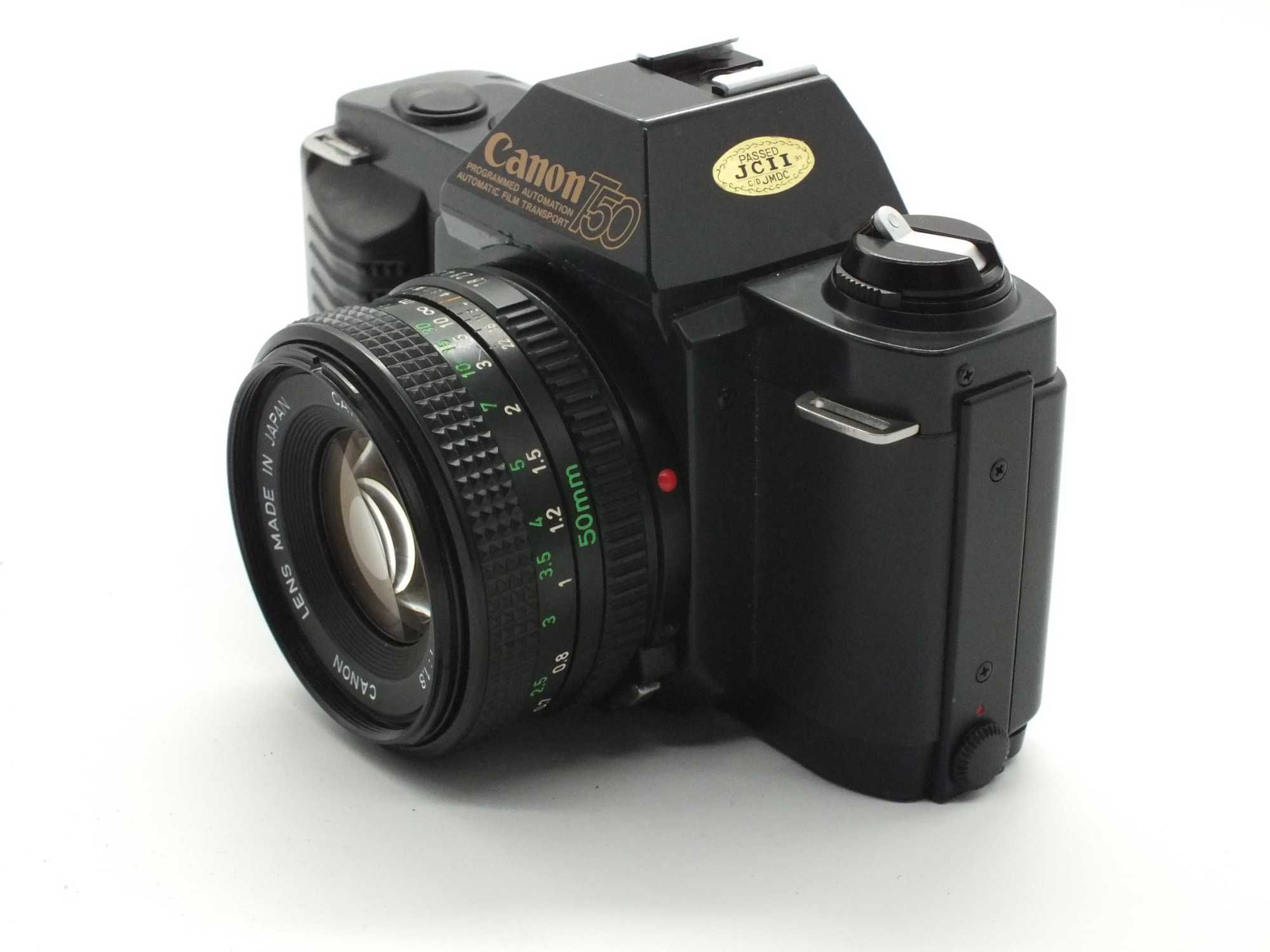 Canon T50 plus obiektyw canon FD 50mm f1,8