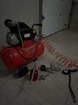 Compressor 50Litros bergaman como novo e c/acessórios