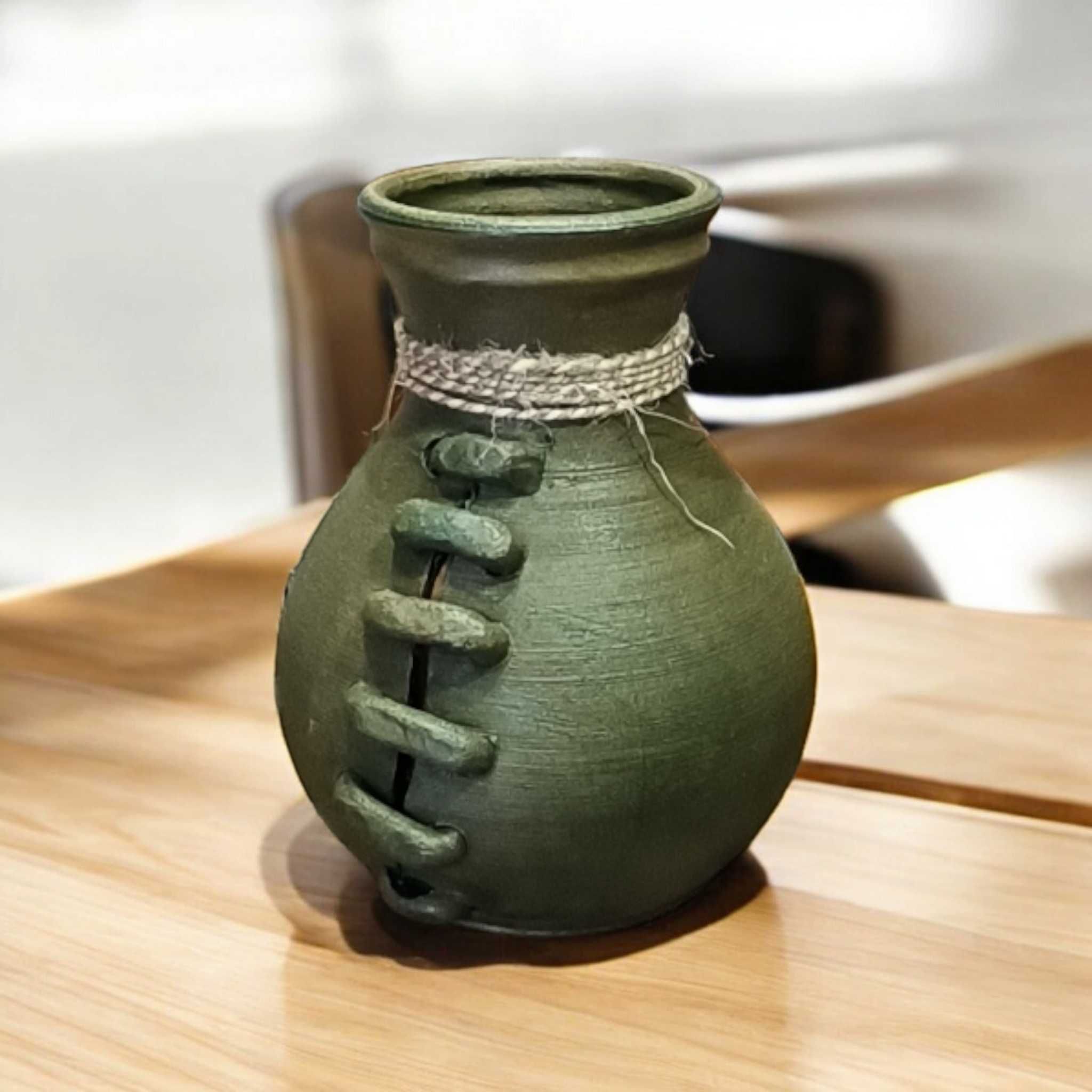 Wazon Ceramiczny Ręcznie Robiony, Wazon Gliniany,