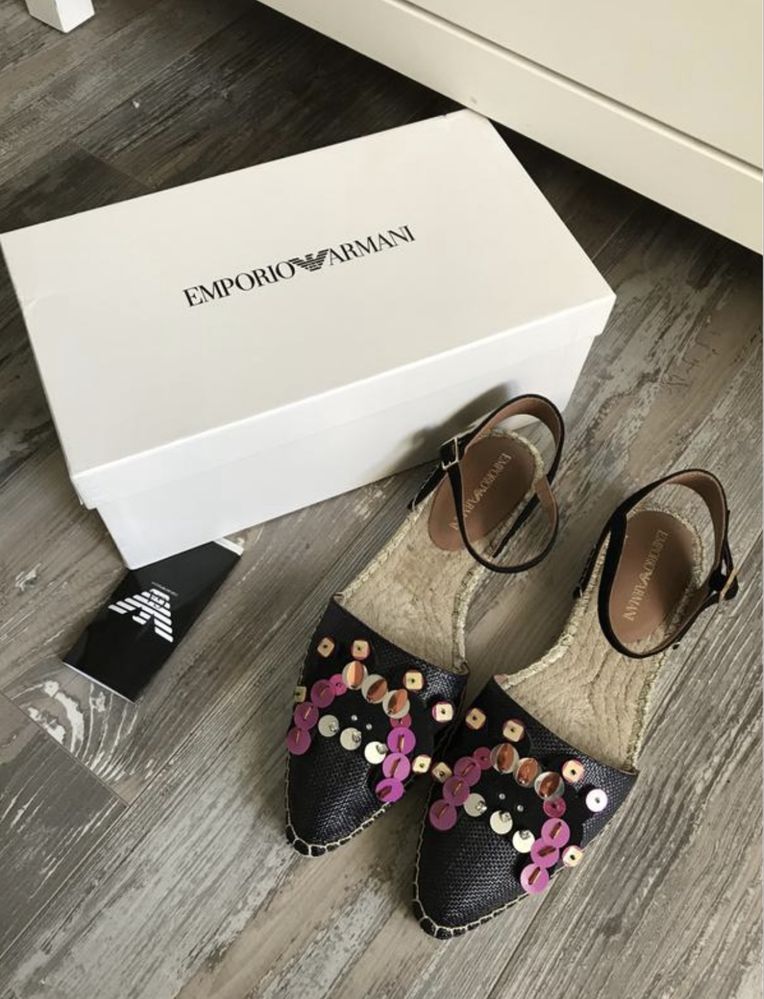 Еспадрільї Emporio Armani оригінал, 38 розмір