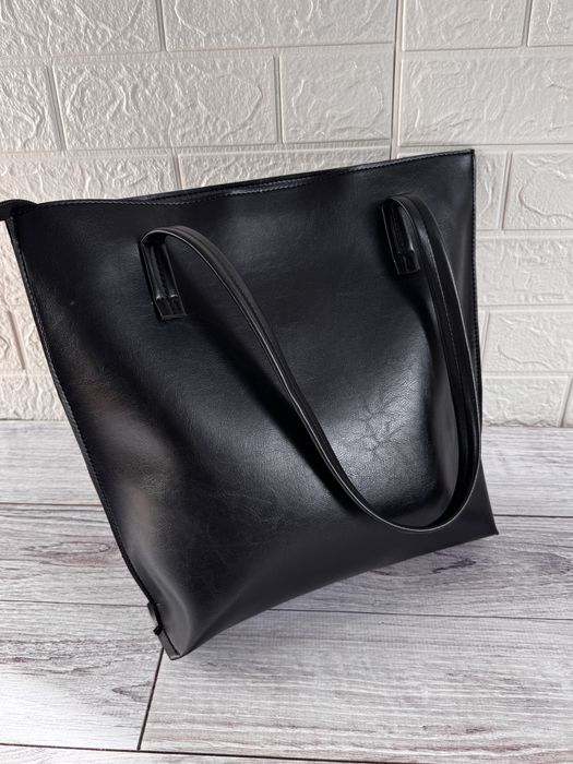 Сумка шопер чорна