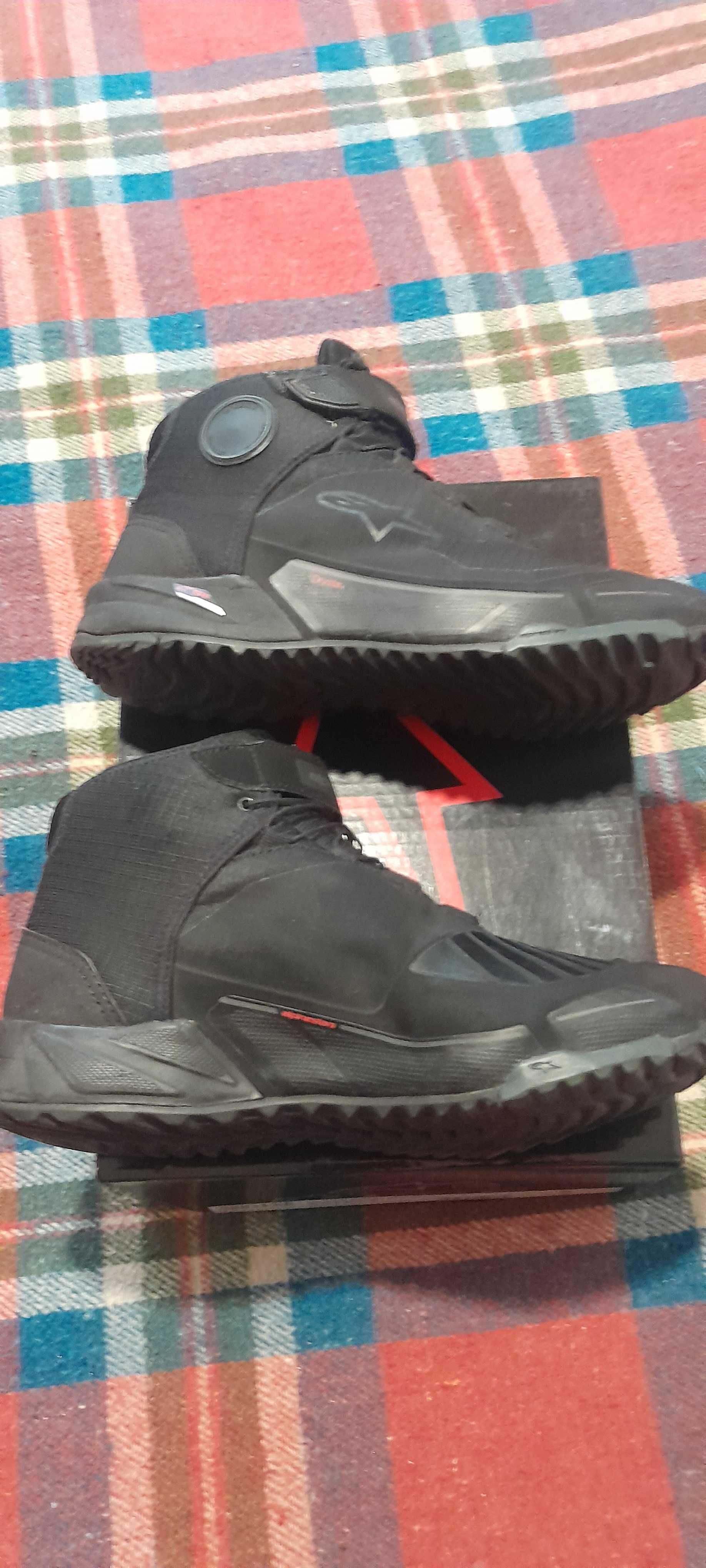 Botas Alpinestars CR-X Drystar Tamanho 42 – Pouco uso, impecáveis