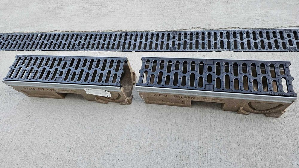 Kanał odpływowy korytko polimerbeton ACO Drain Multiline V100S żeliwo