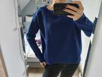 Kobaltowy sweter wełniany Top Secret 36 S