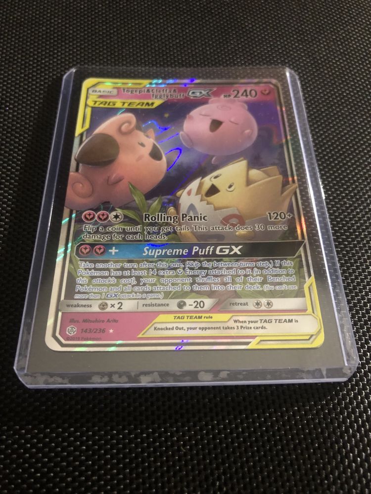 Togepi, Cleffa & Igglibuff GX (CEC 143)