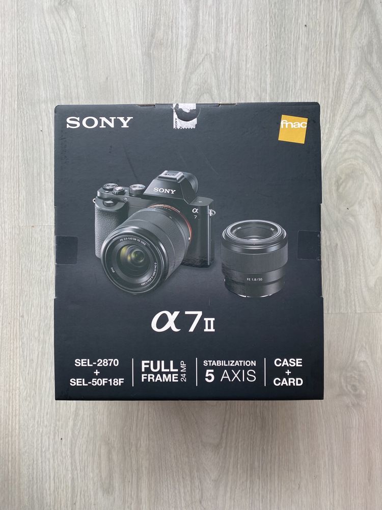 Sony Alpha 7 II E-Mount FullFrame