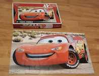 AUTA puzzle maxi 24 elementy  60x 40 cm
