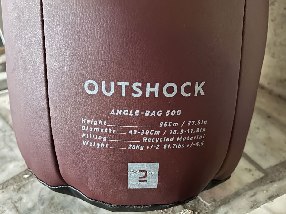 Saco de boxe como novo