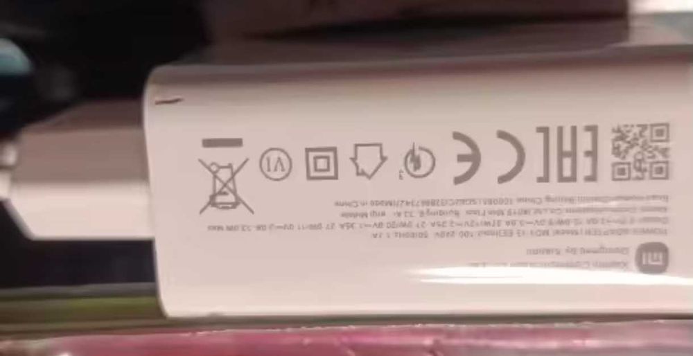 Xiaomi 33W зарядка. Оригинал
