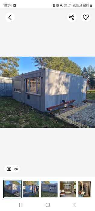 Kontener mieszkalny domek letniskowy Transport