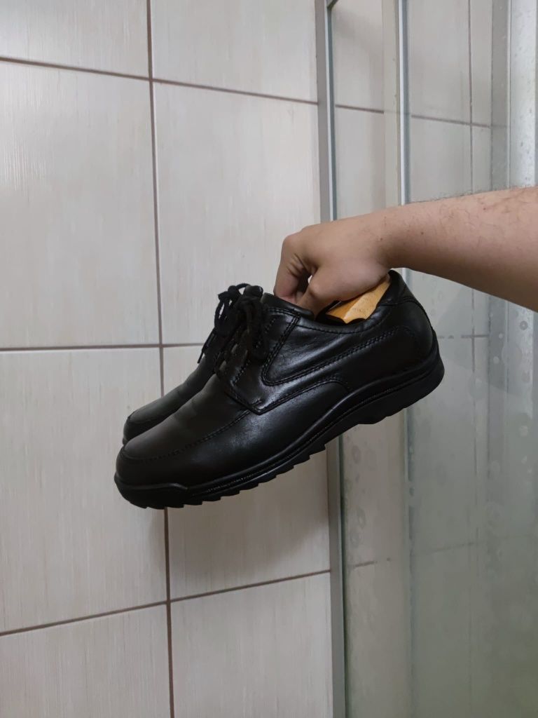 buty męskie 43  unisex wizytowe Waldlaufer skóra leather lieder obuwie