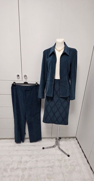 Zielona garsonka z garniturem w jednym zestawie z USA