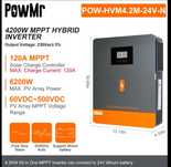 Гібридний сонячний інвертор Powmr POW-HVM-4.2M-24V (4200ВТ, 24В)