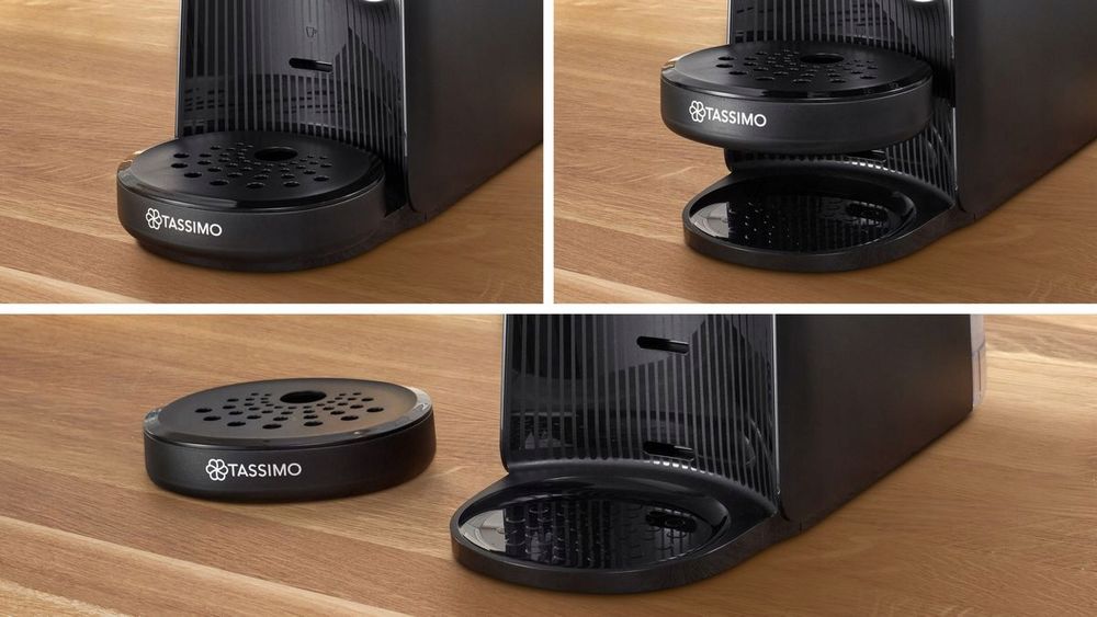 Tacka ociekowa / kratka do ekspresu Bosch Tassimo TAS16B2 - czerwona