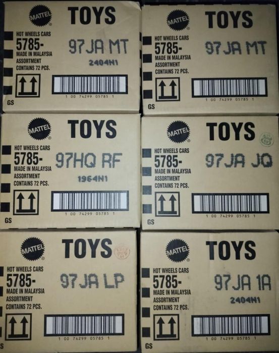 Hot wheels karton case M