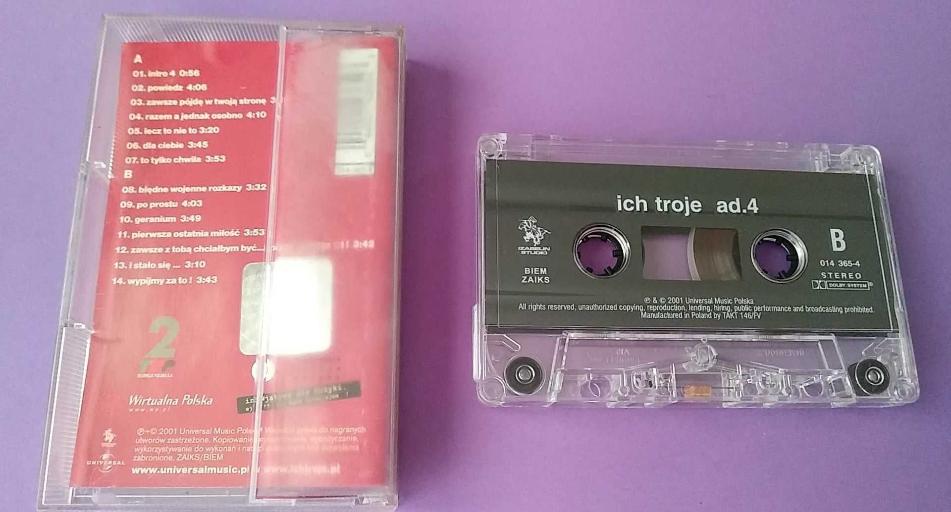 Ich Troje – Ad. 4 , KASETA MAGNETOFONOWA 2001