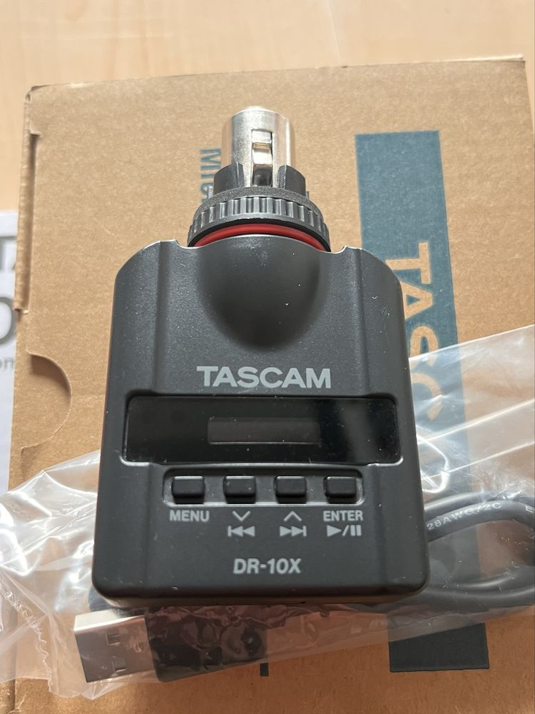 Tascam DR 10X, DR-10X rejestrator cyfrowy XLR