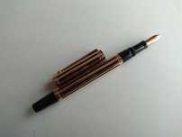 Nowe pióro wieczne Waterman Le Man 200 Night and Day lata 90. 18K