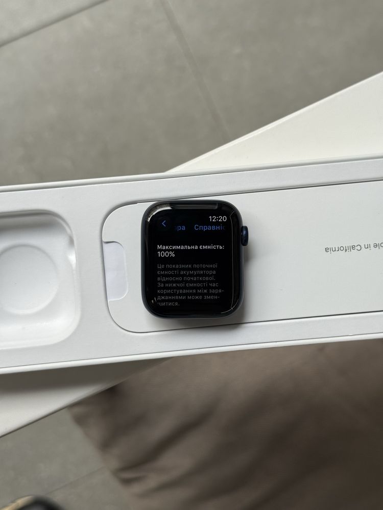 Б/у Apple Watch 6 44mm Blue (Повний комплект | 100%)