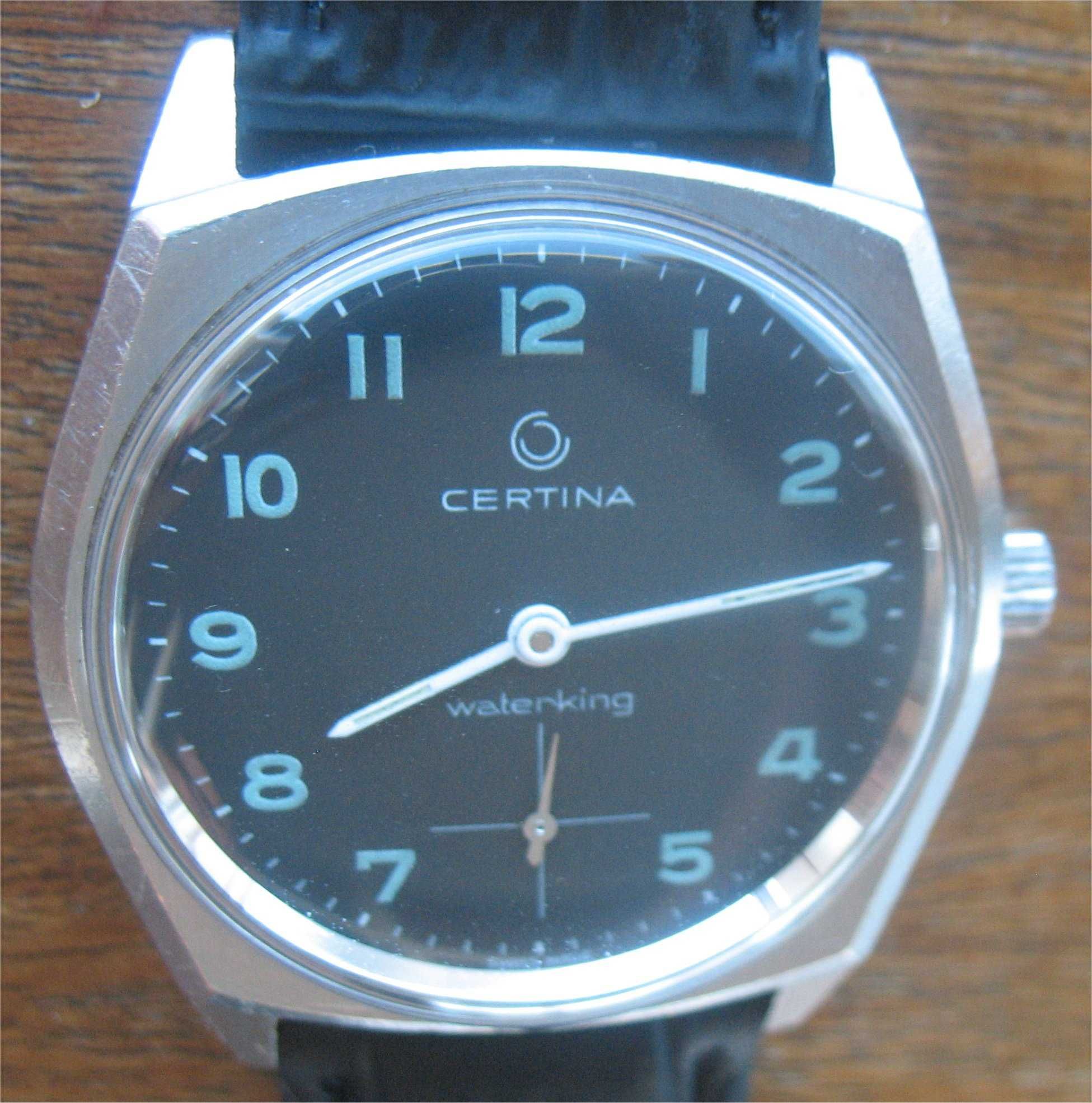 Relógio Vintage - Certina - Waterking - Swiss Made