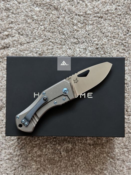 Складний ніж Summit knife Half Dome M390 Titanium