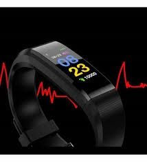 Smartwatch M115 inteligentna opaska pomiar ciśnienia pulsoksymetr sen