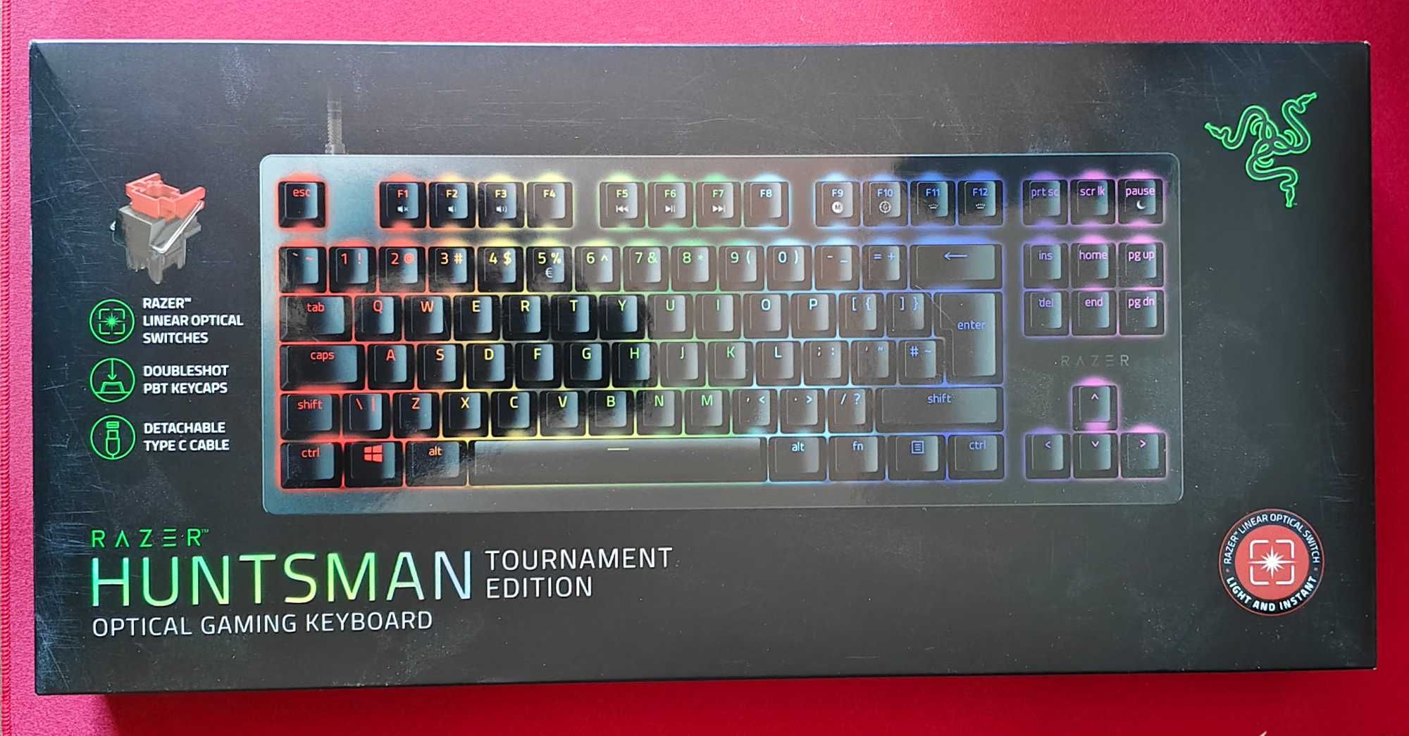Klawiatura Razer Huntsman Tournament Edition Linear Edition ISO layout
