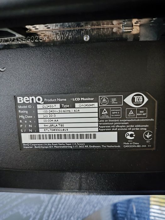 Benq GL2450-T HDMI Monitor