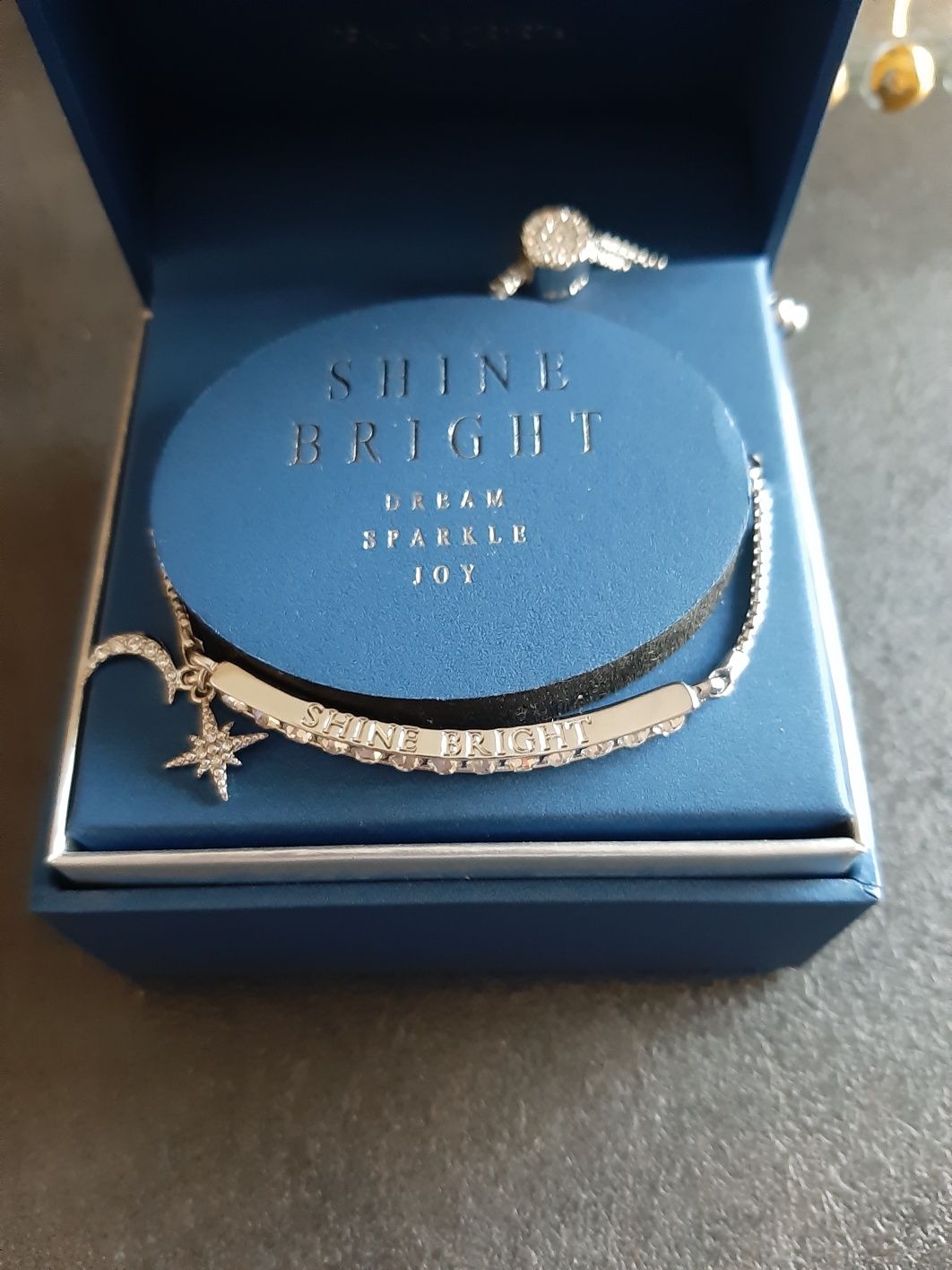 Bransoletka shine bright stal kolekcja tkmaxx Tk maxx brillance regula