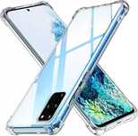 Plecki etui case do Samsung Galaxy S20+ bezbarwny wzmocnione brzegi