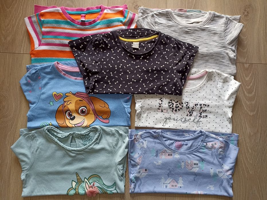 Zestaw bluzek dla dziewczynki 104