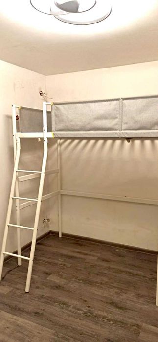 Łóżko piętrowe  Ikea Vividal z biurkiem