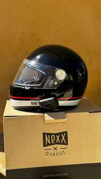 Capacete Nexx Garage X.G100R Rumble Black White