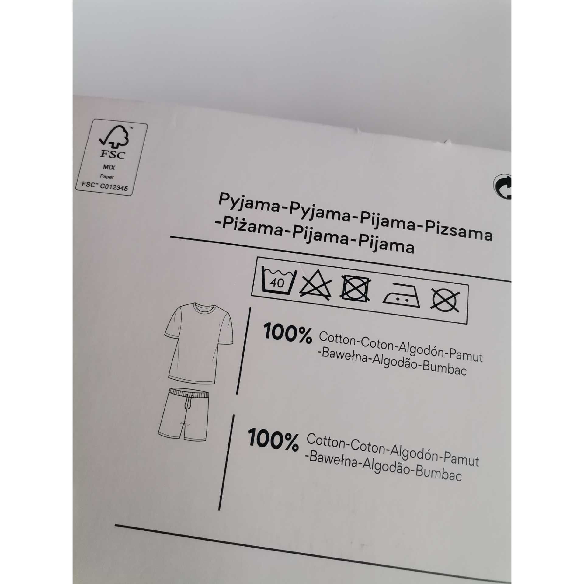 Nowa piżama S męska piżama krótka